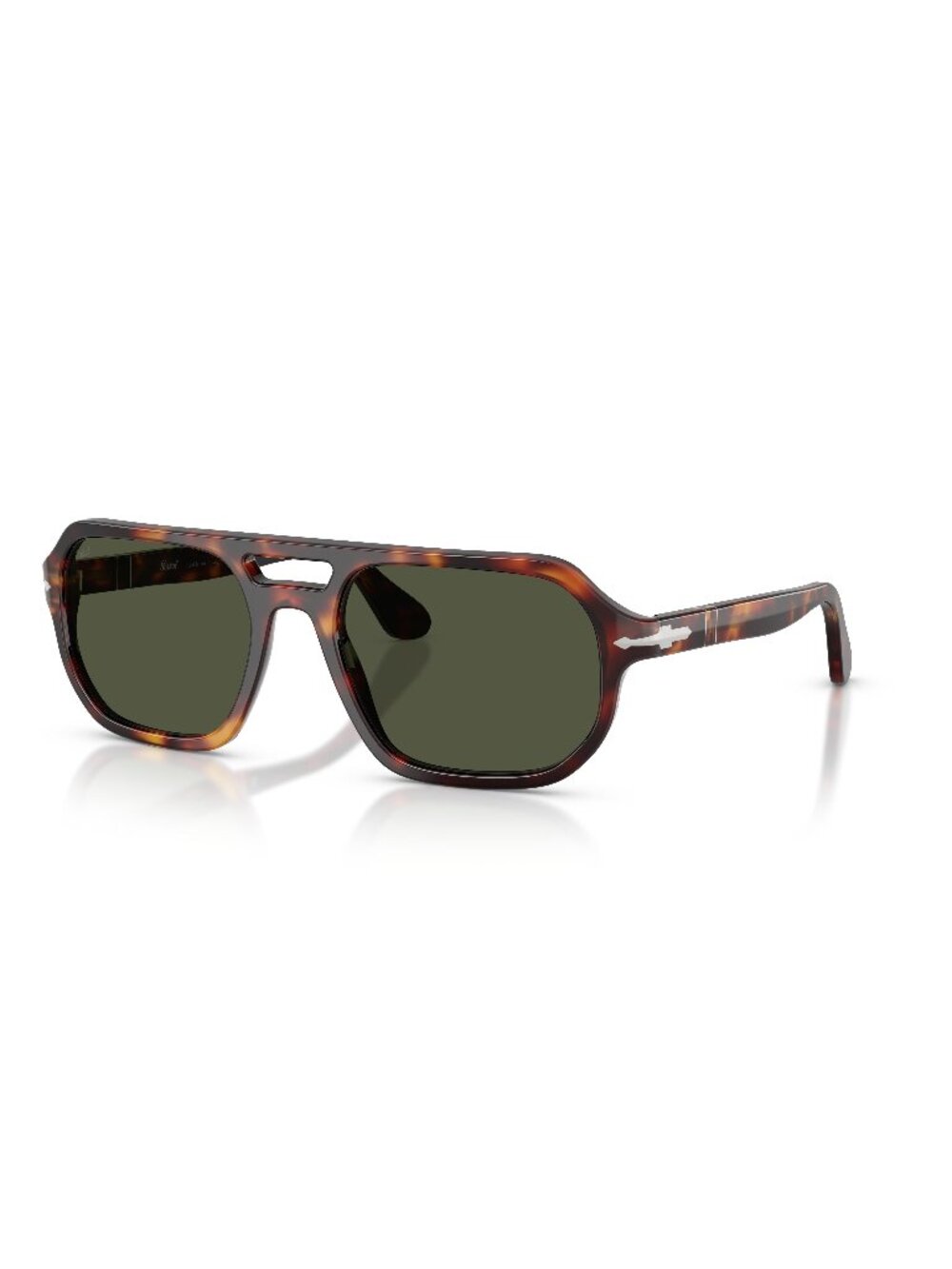 New Persol Unisex Sunglasses Havana Green Lens Acetate Frame PO3393S GUIDO 24 31